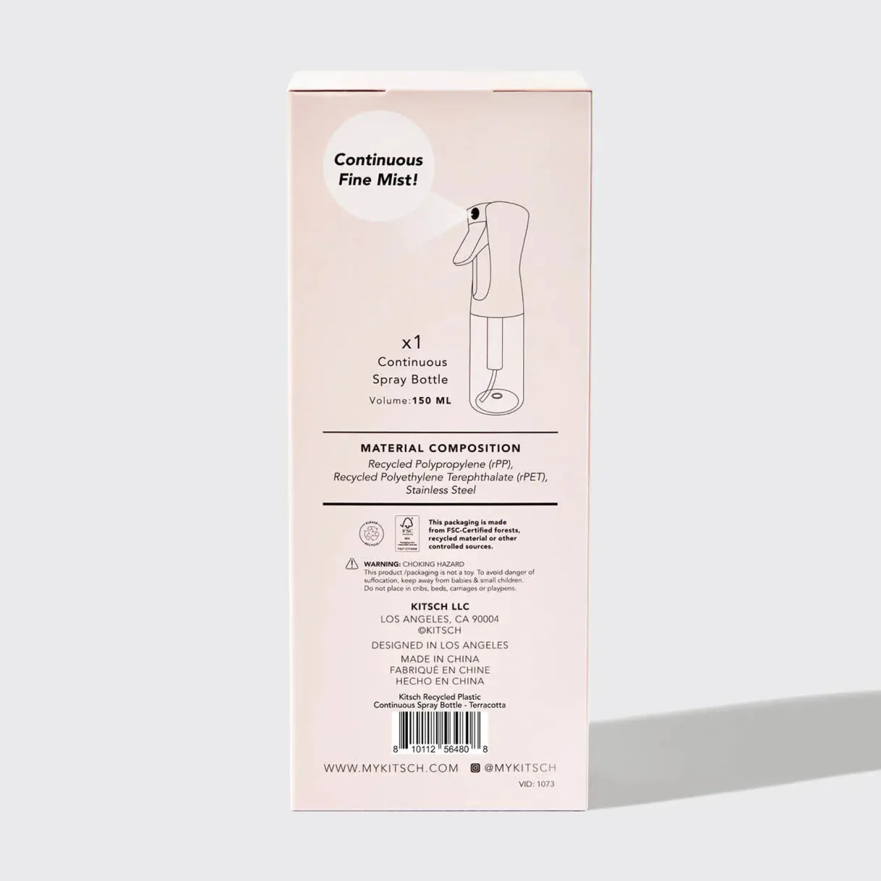 Continuous Spray Terracotta
