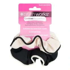 Contrast Scrunchies Set