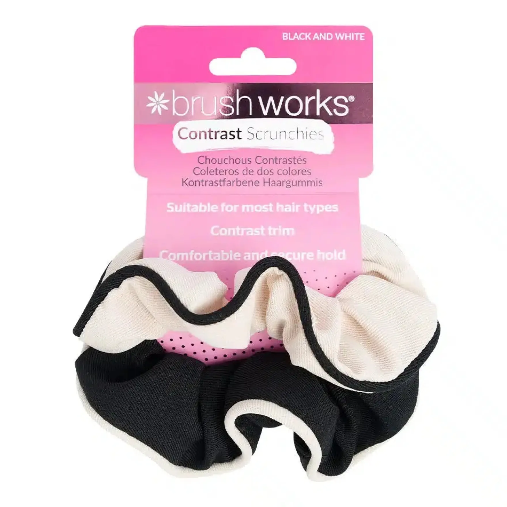 Contrast Scrunchies Set