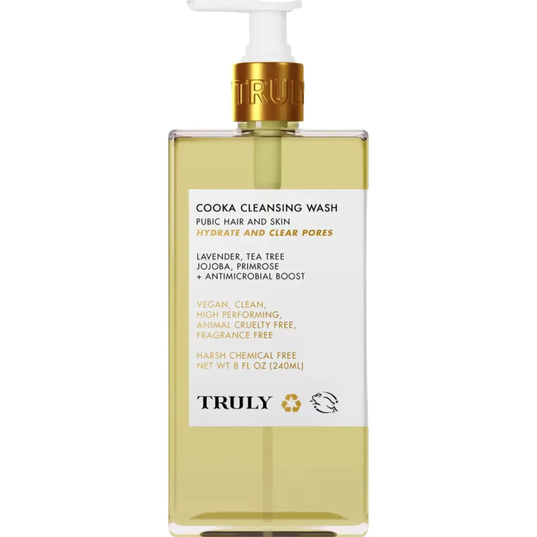 Cooka Cleansing Wash For Pubic Hair And Skin