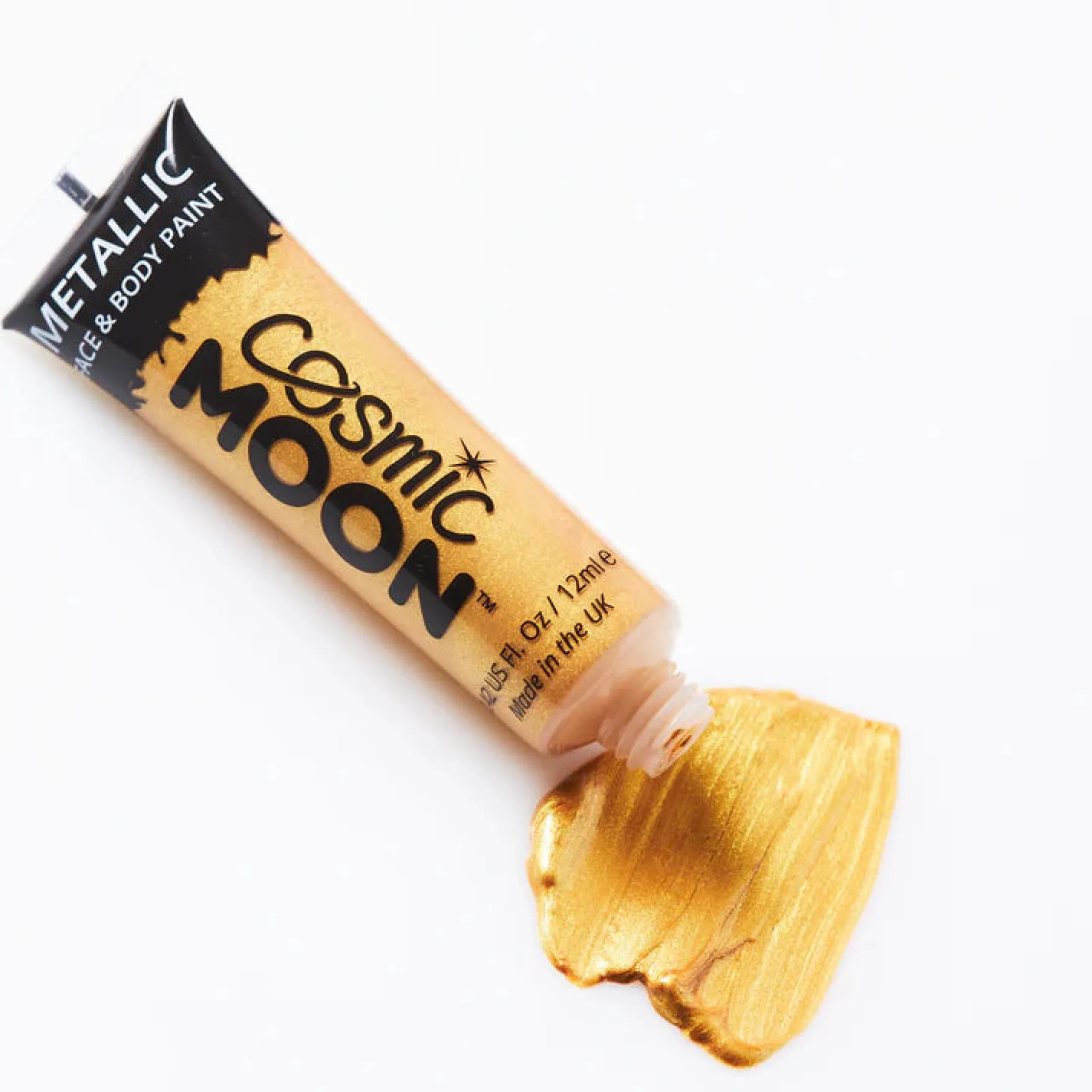Cosmic Moon Metallic Face & Body Paint Gold