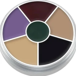 Cream Color Circle Black Eye