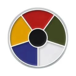 Cream Color Circle Multi Color