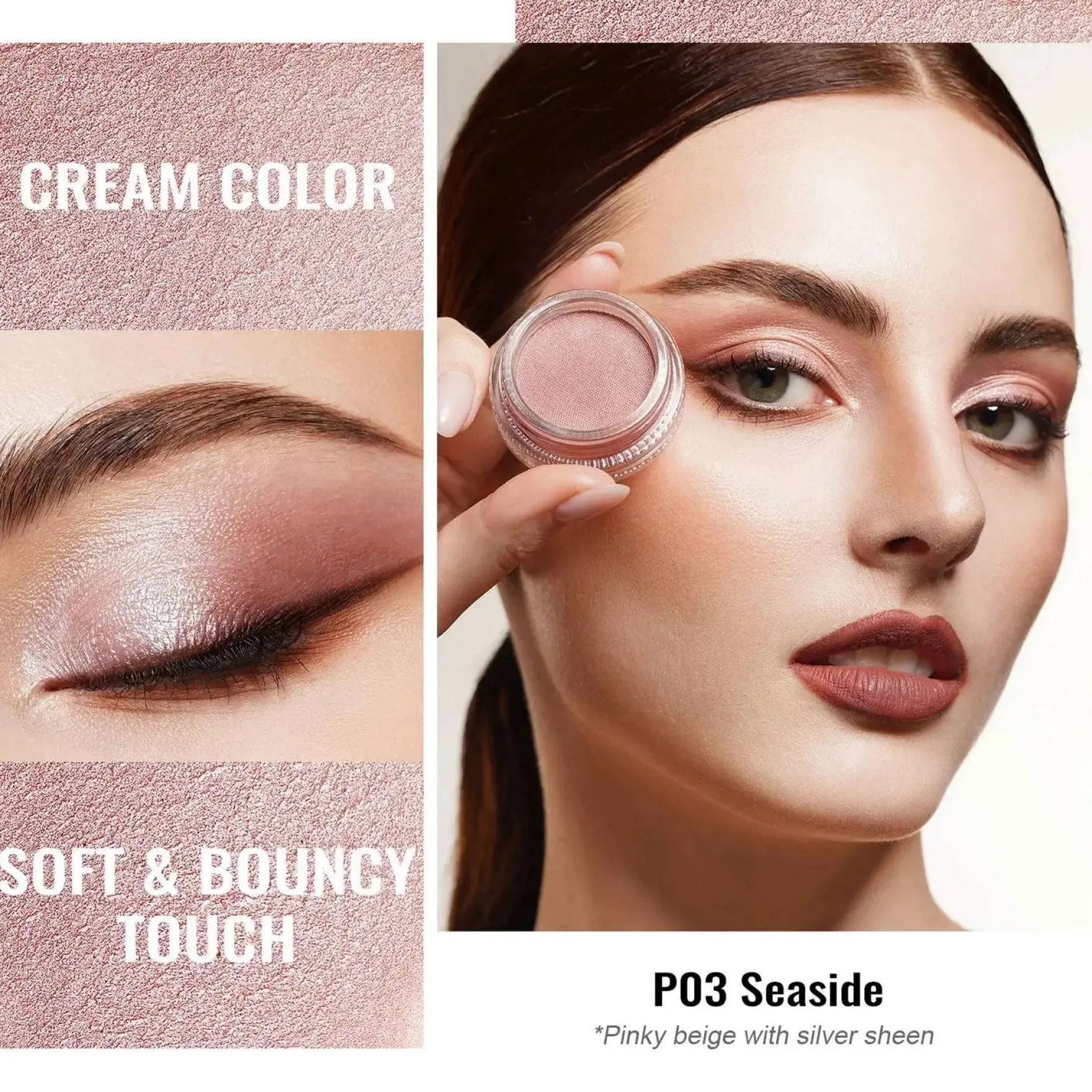 Cream Color Eyeshadow P03 Seaside
