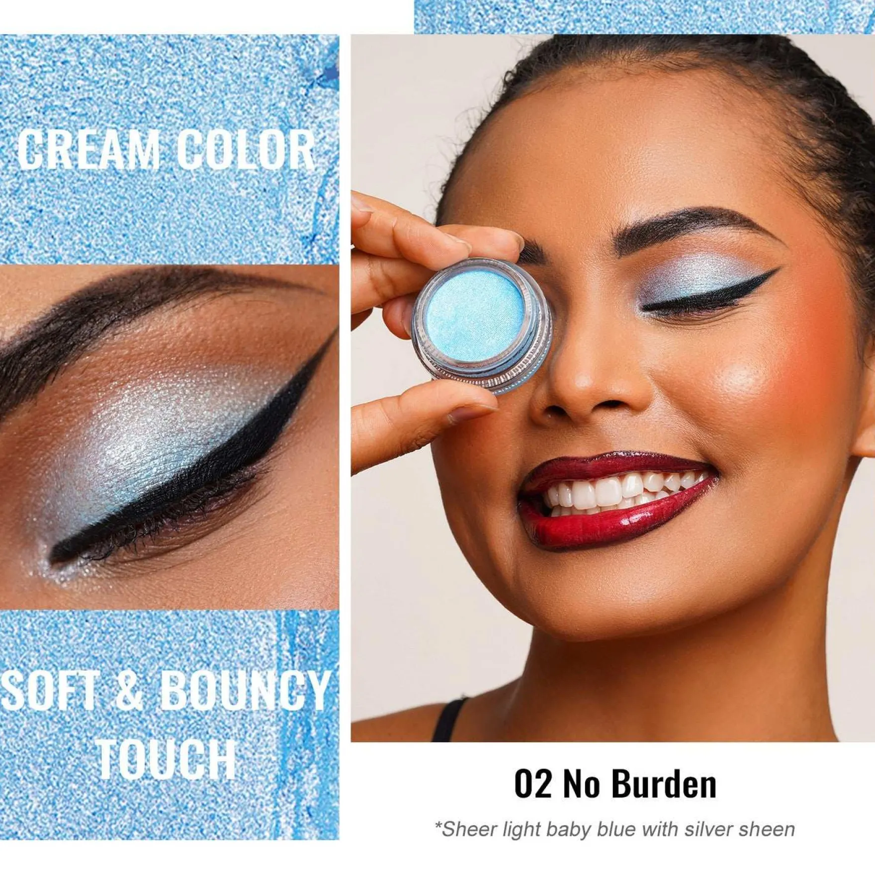 Cream Color Eyeshadow 02 No Burden