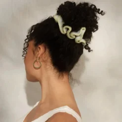 Crochet Scrunchie Butter Yellow
