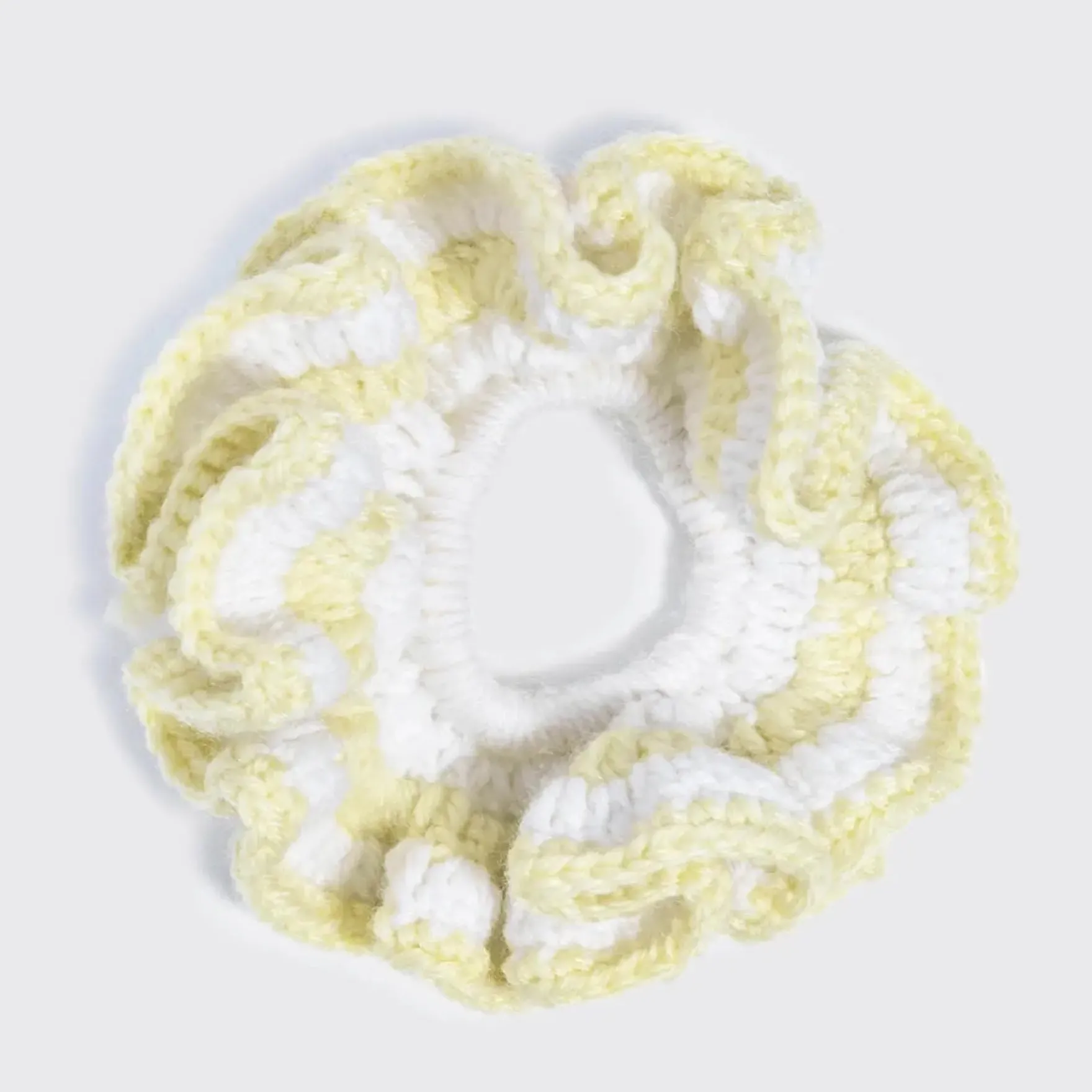 Crochet Scrunchie Butter Yellow
