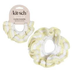 Crochet Scrunchie Butter Yellow