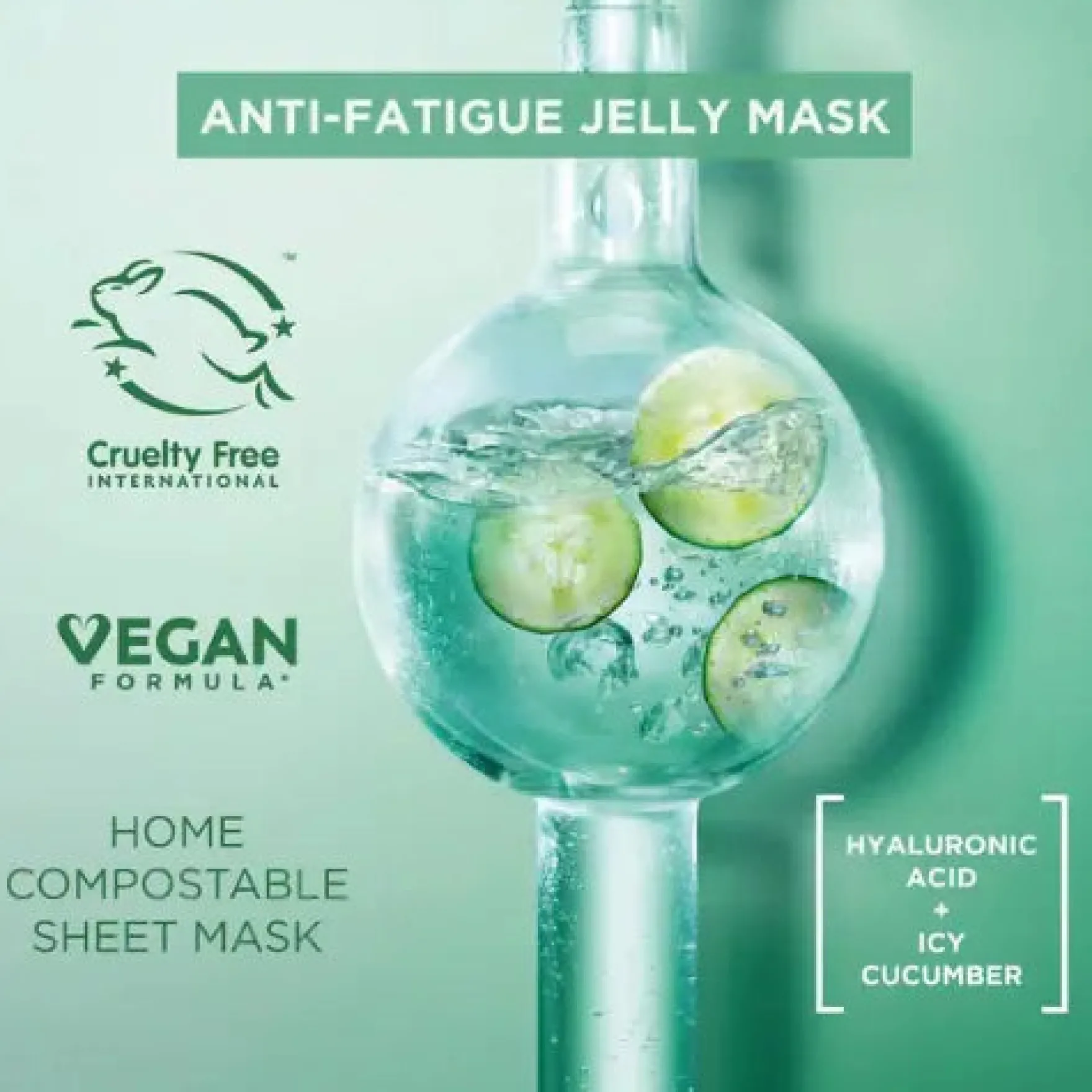 Cryo Jelly Anti-Fatigue Face Mask with Hyaluronic Acid
