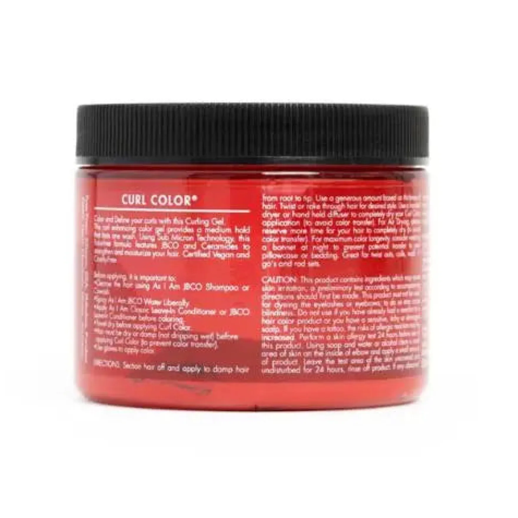 Curl Color Hot Red