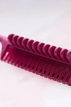 Curl Clump Precision Comb Pink