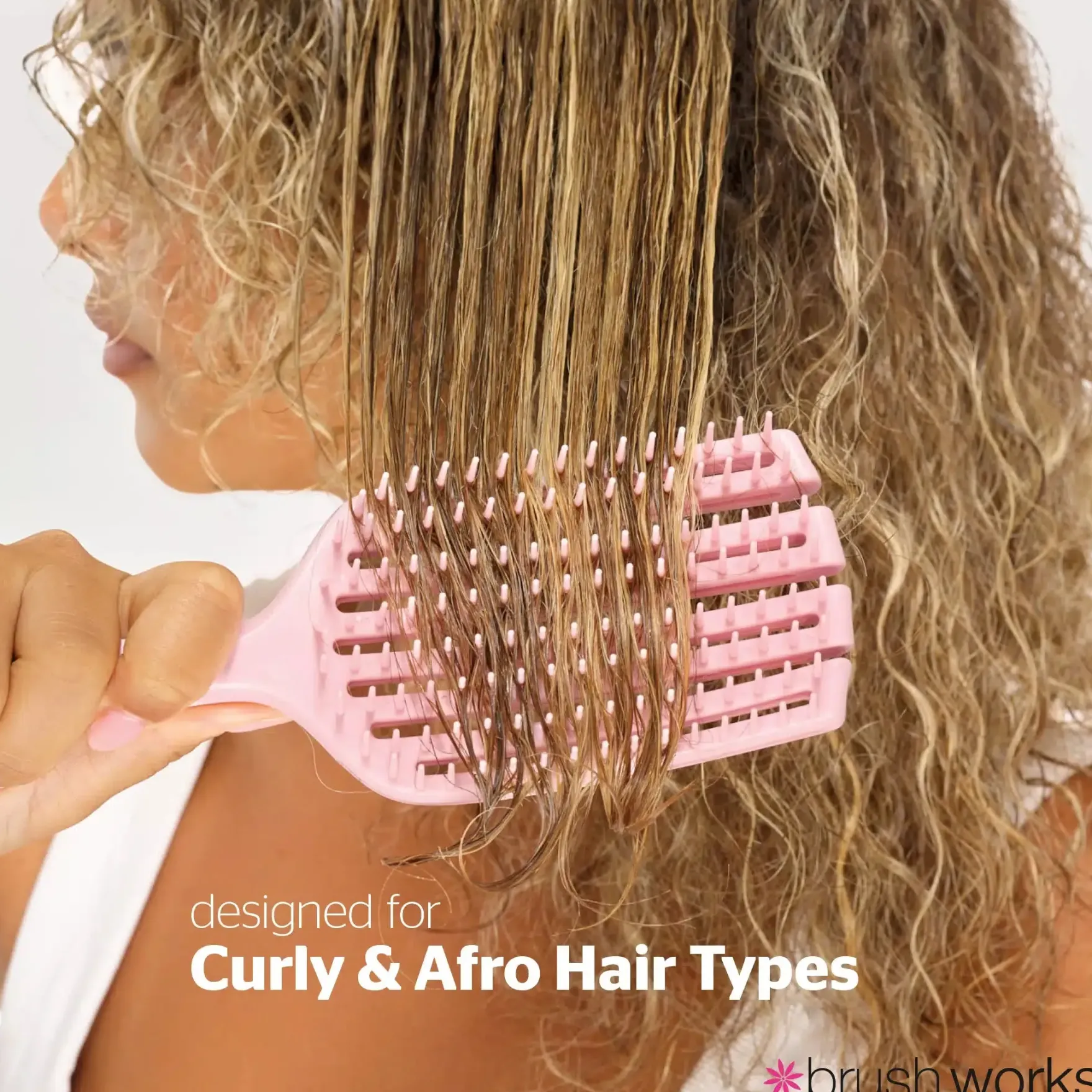 Curly Hair Detangling Brush