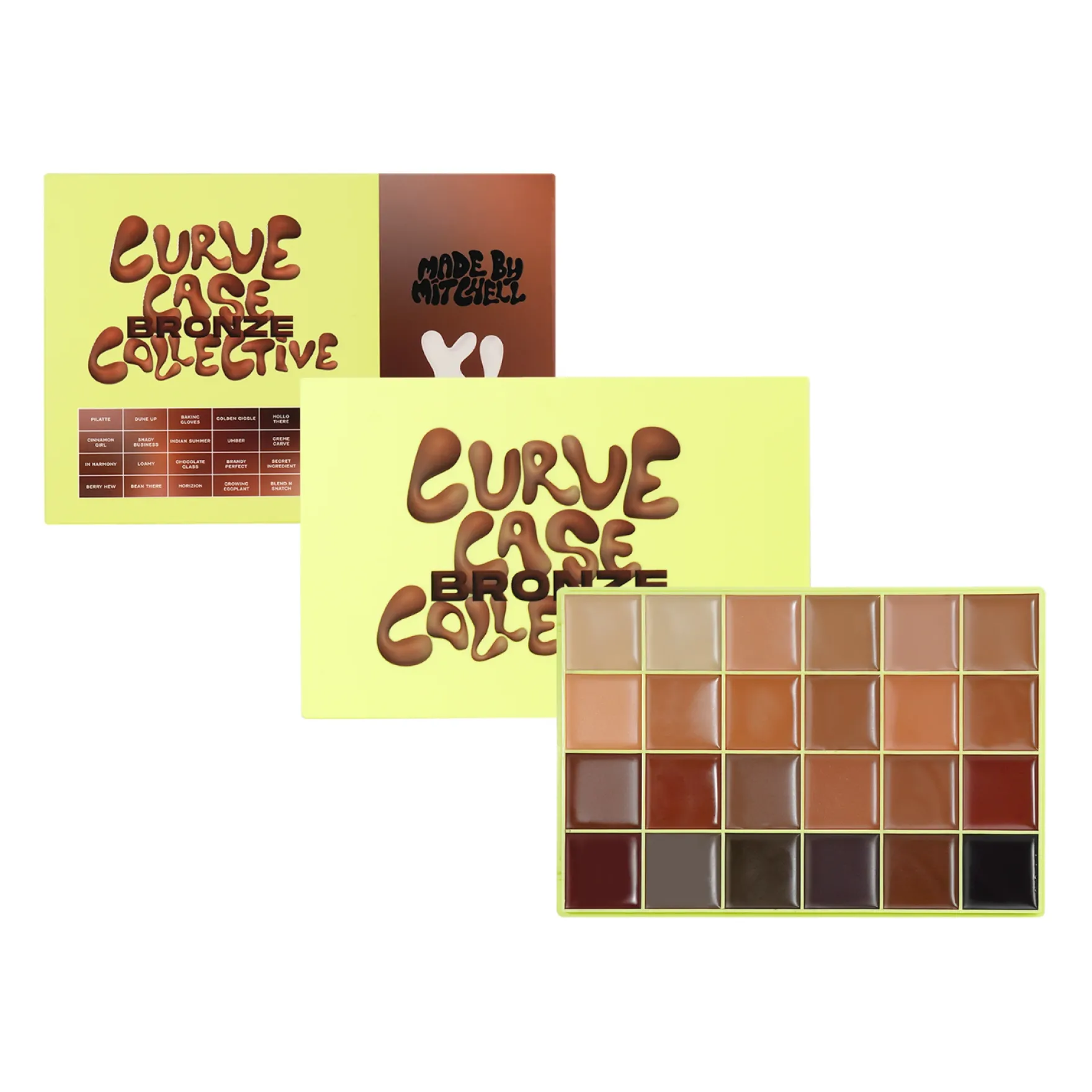 Curve Case XL Bronze Cream Bronzer Palette