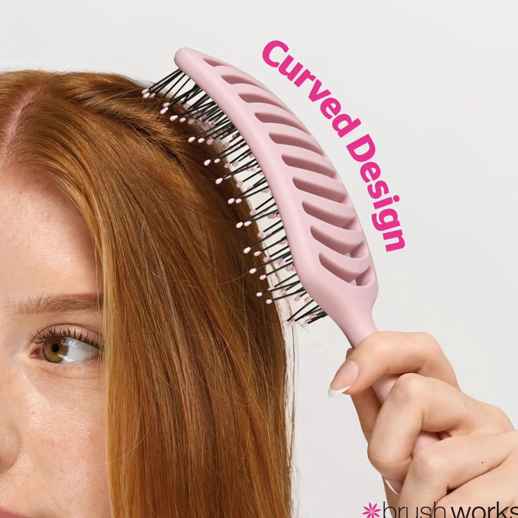 Curved Vent Hair Brush