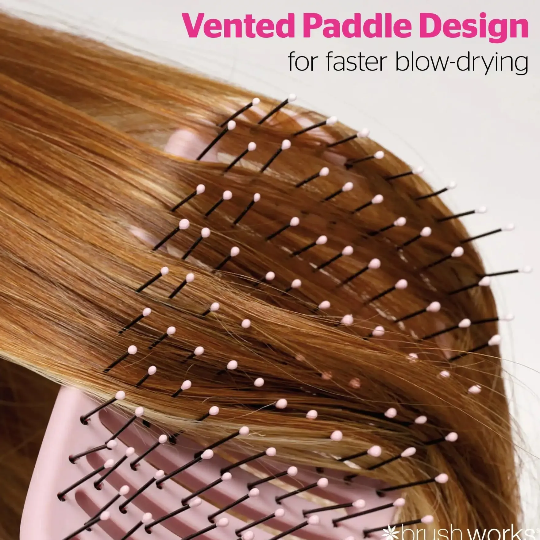 Curved Vent Hair Brush