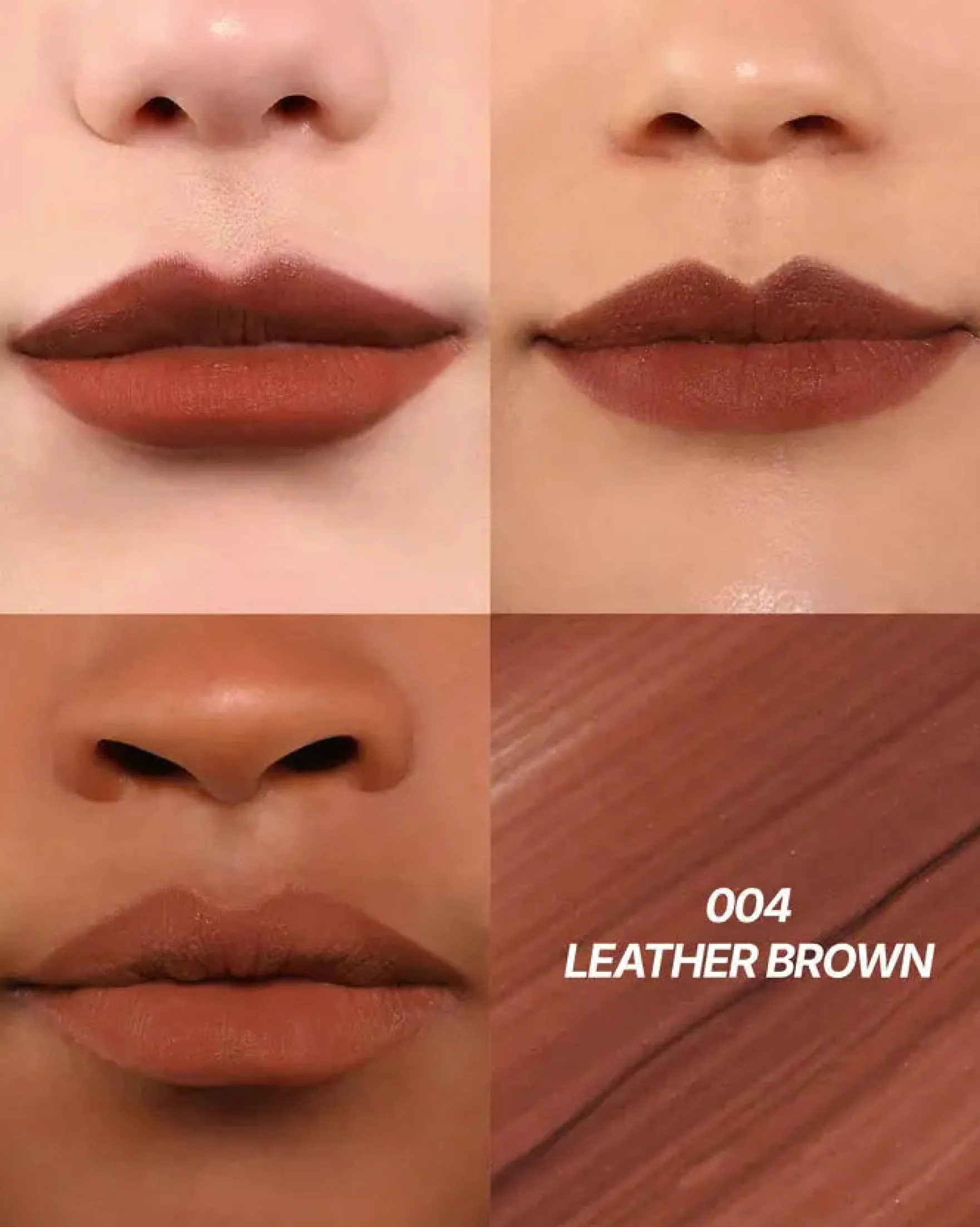 Cushion Kiss Lip Cream 004 Leather Brown