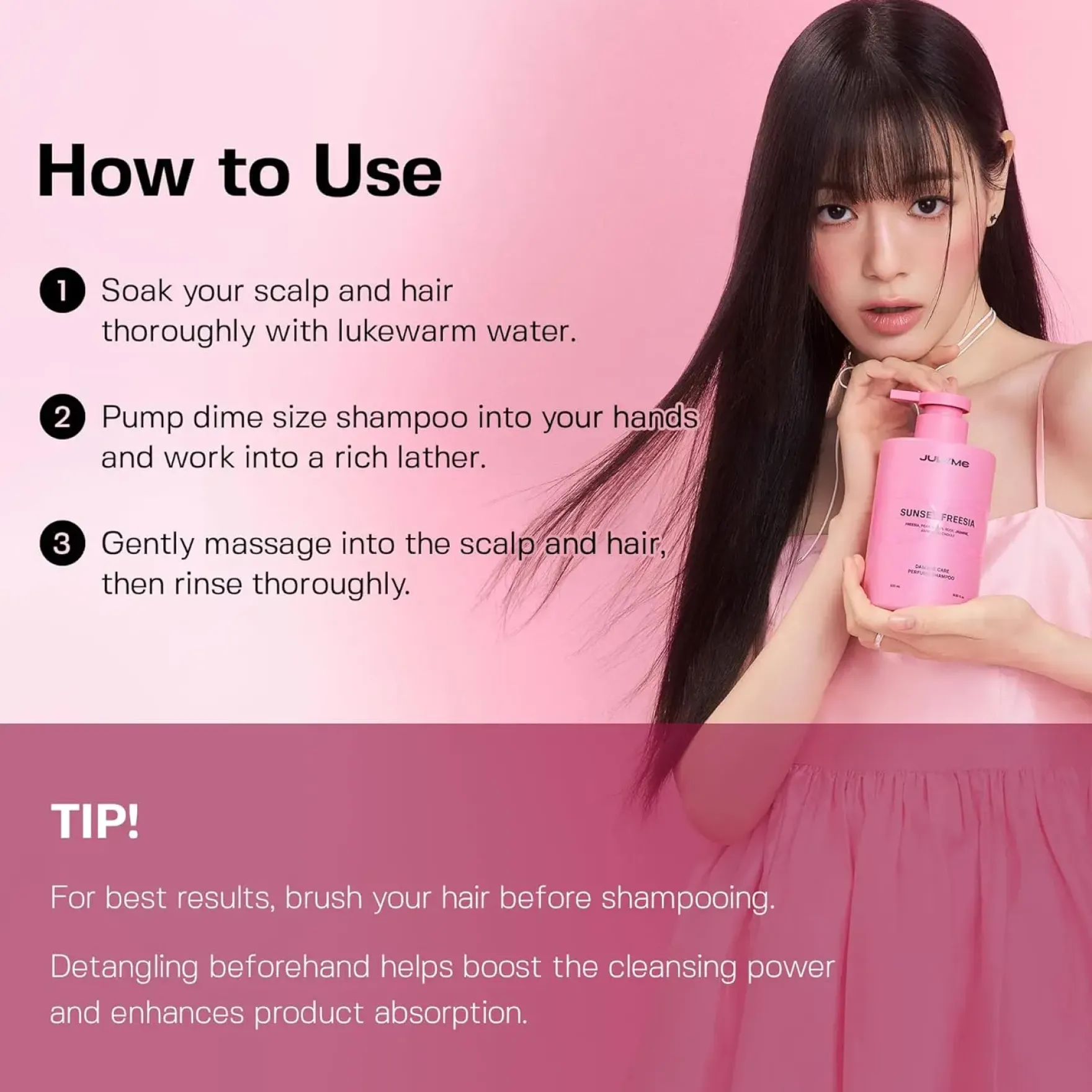 Damage Care Perfume Shampoo Full Bloom