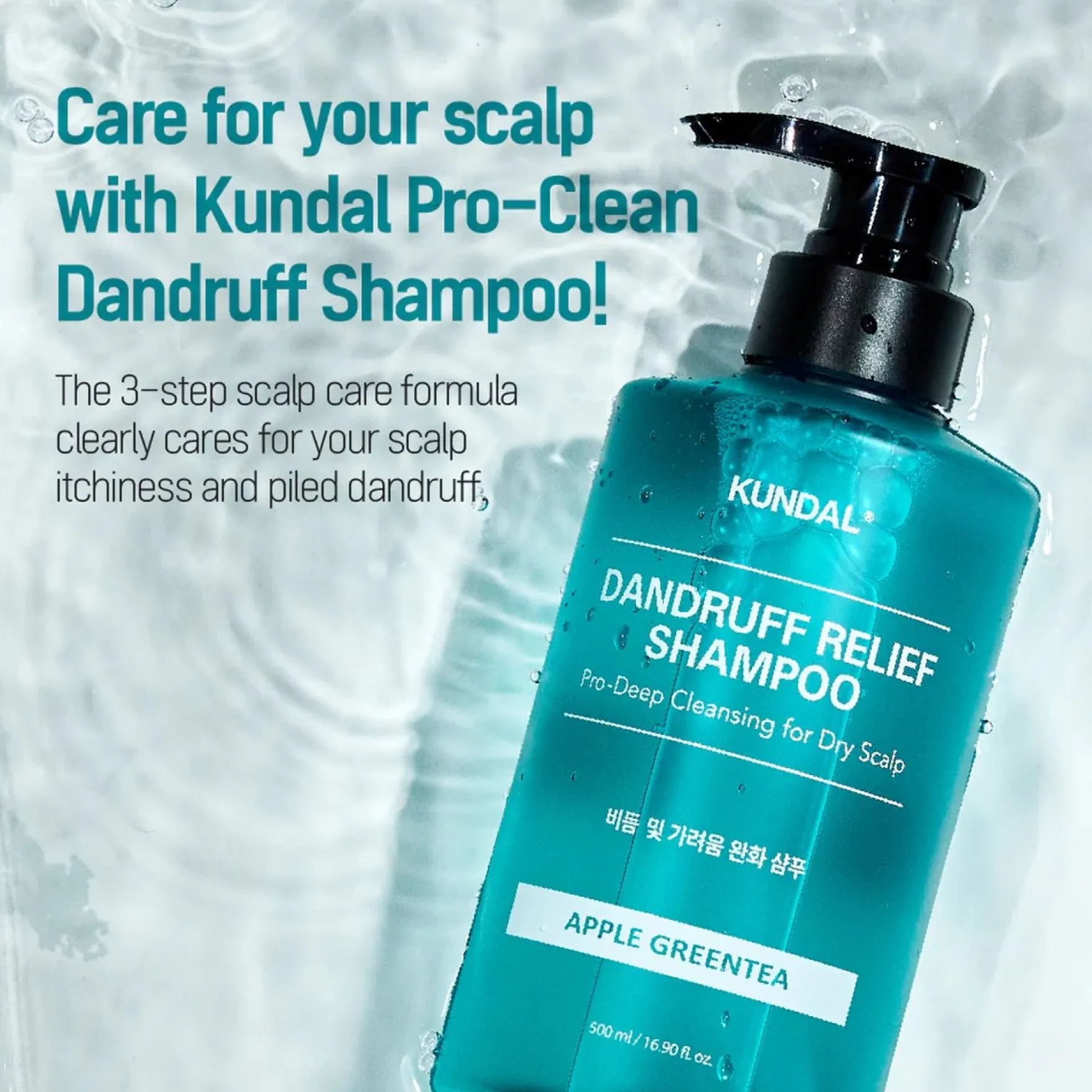 Dandruff Shampoo Apple Green Tea