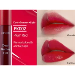Dear Darling Water Gel Tint PK002 Plum Red