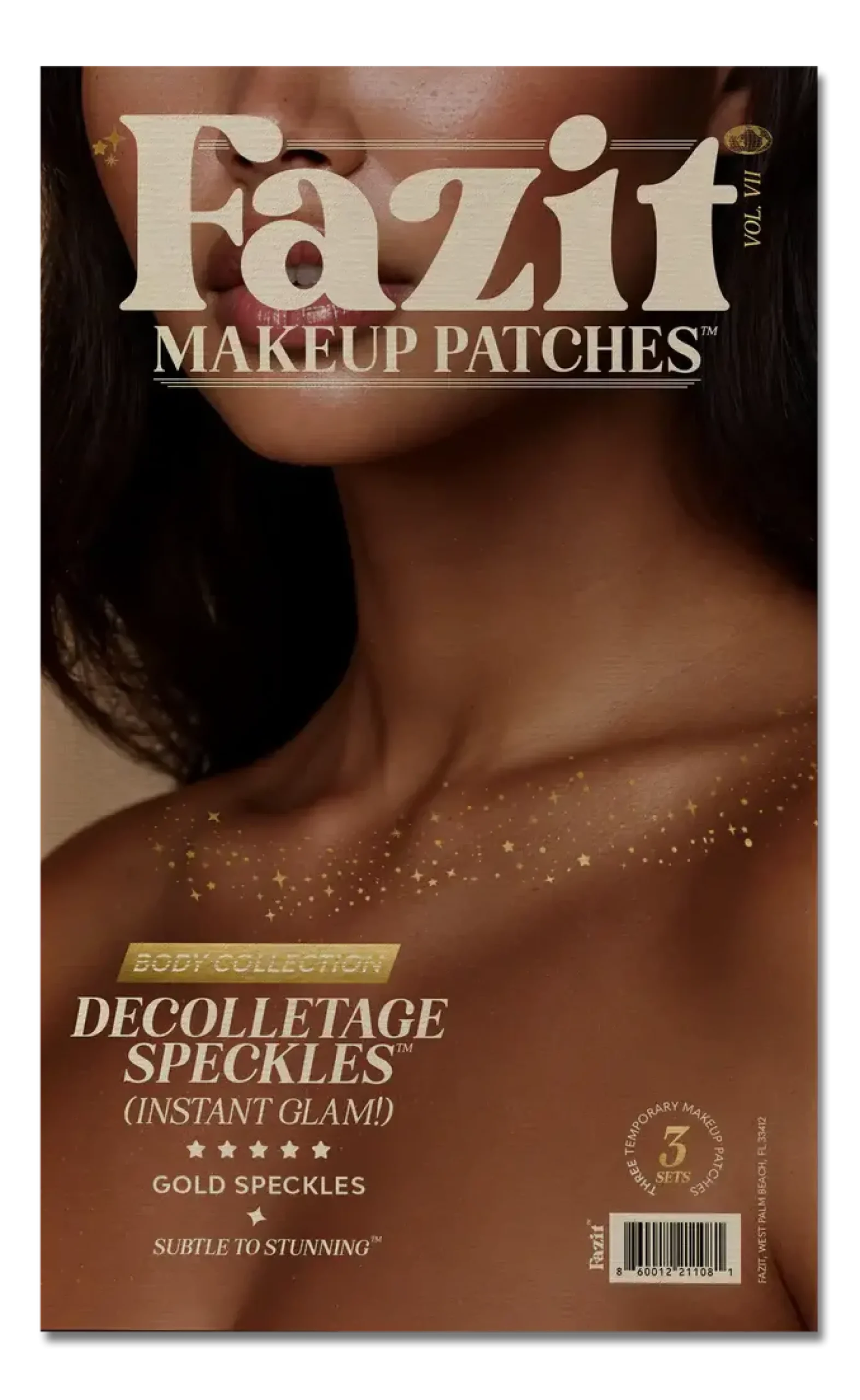 Decolletage Speckles Gold