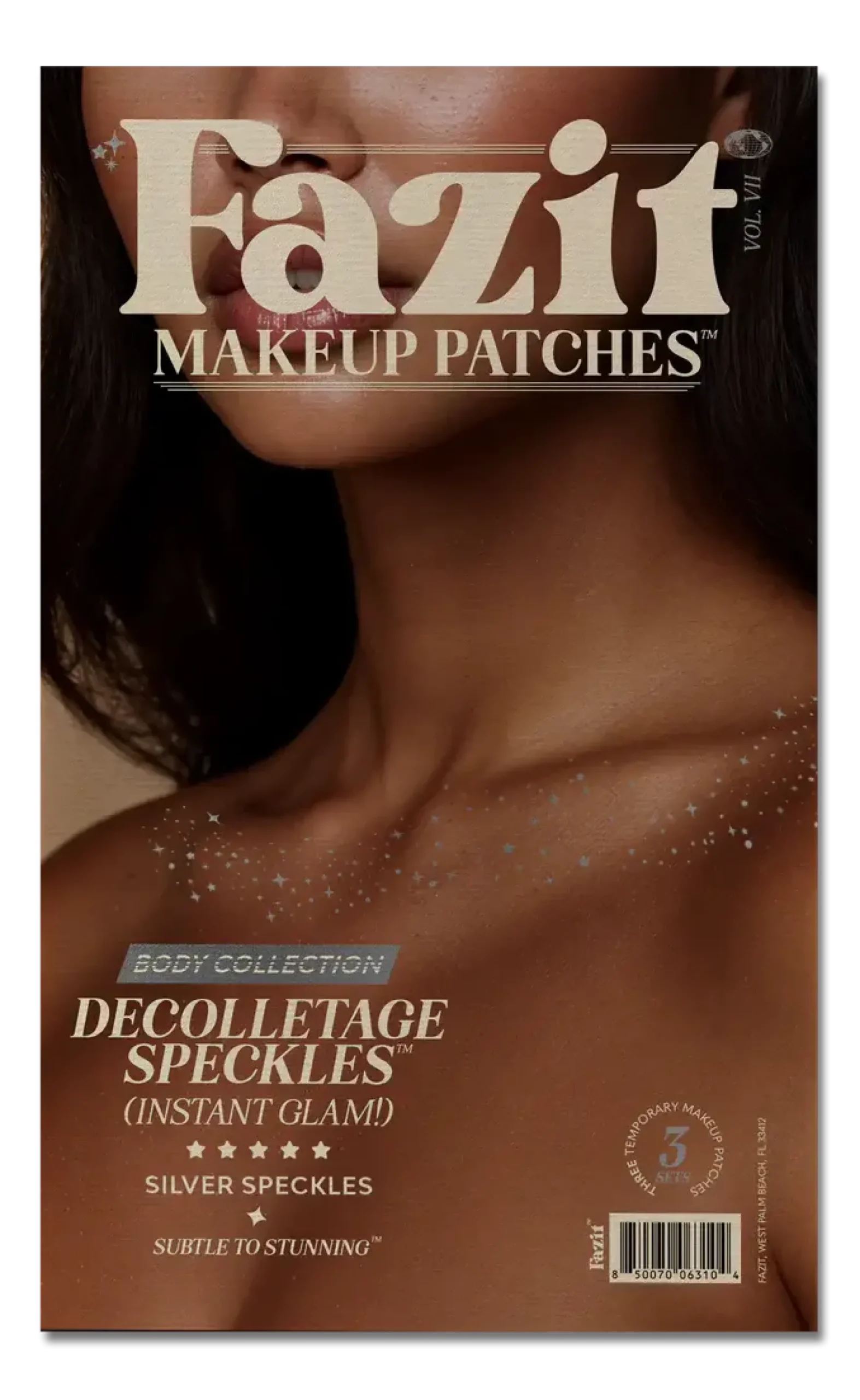 Decolletage Speckles Silver