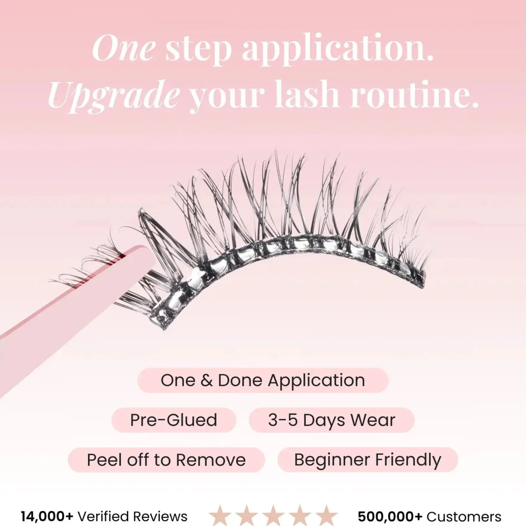 Demi Flare Half Lashes Brown