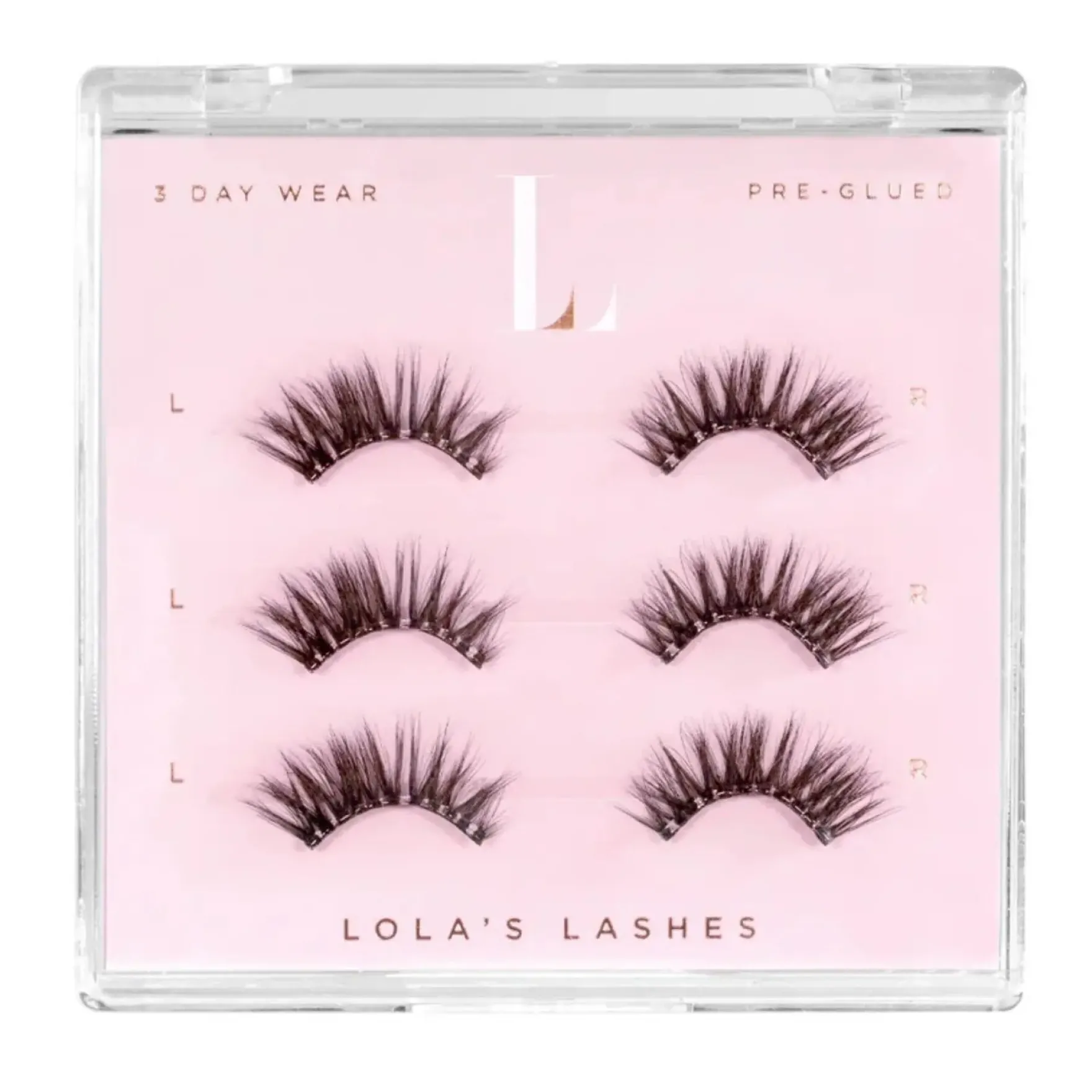 Demi Volume Half Lashes Brown