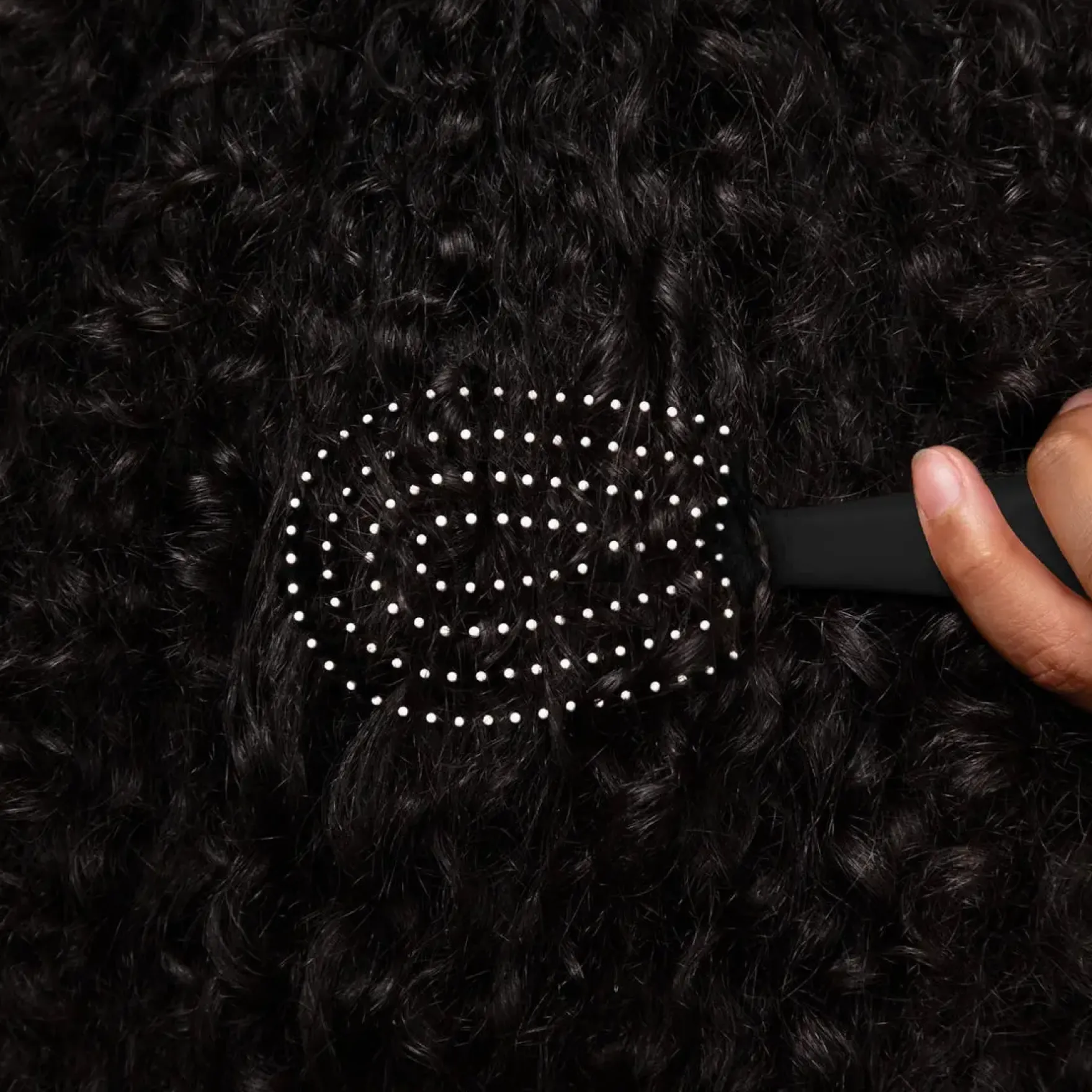 Detangling Flexi Brush Mini Black