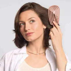 Detangling Flexi Brush Terracotta
