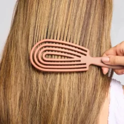 Detangling Flexi Brush Terracotta
