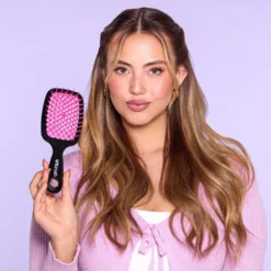 Detangling Hair Brush Cherry Blossom Pink