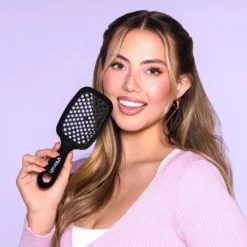 Detangling Hair Brush Midnight Black