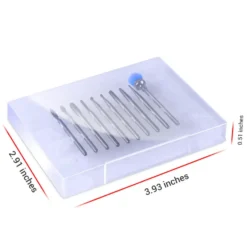 Diamond Cuticle Nail Drill Bits Set 10Pcs