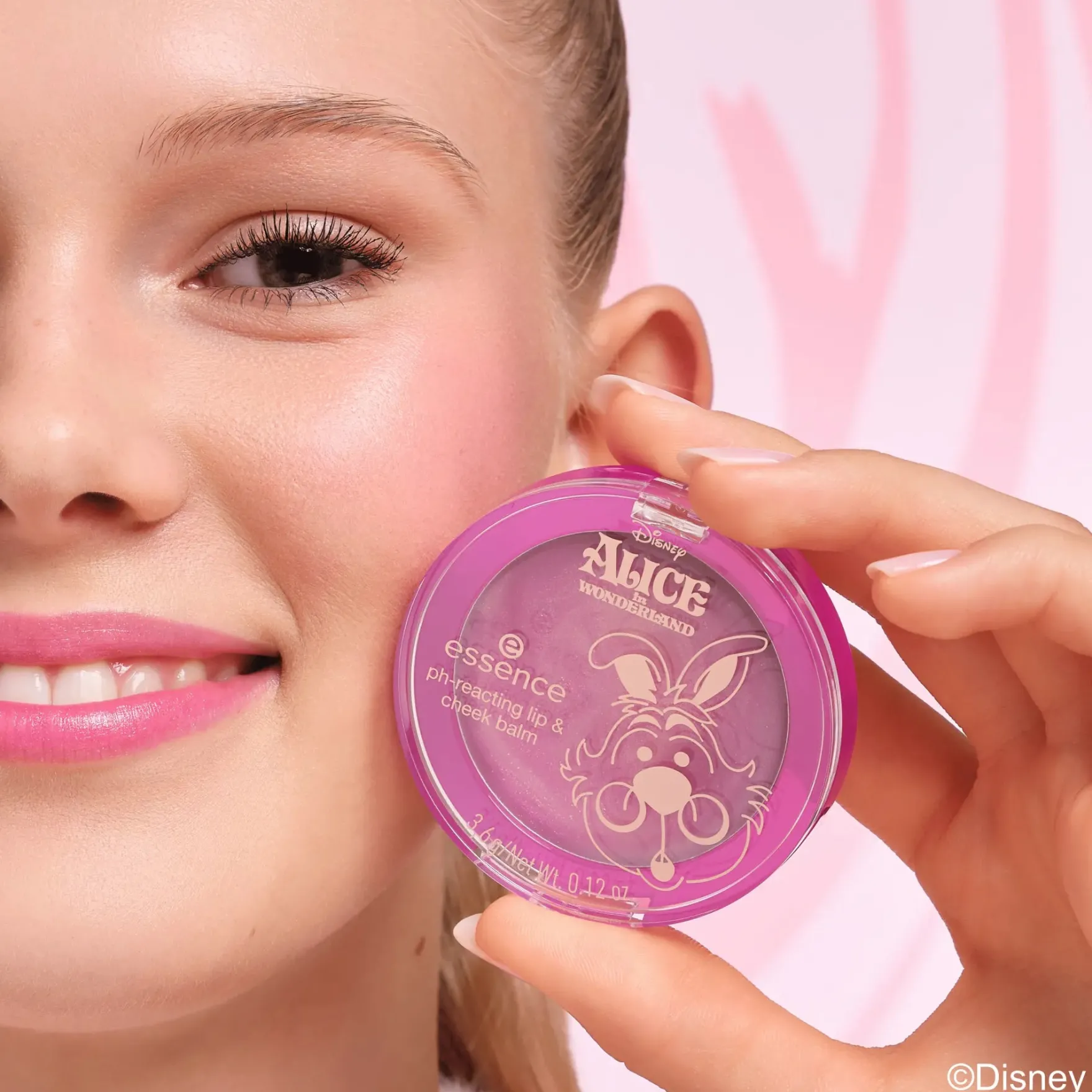 Disney Alice In Wonderland Ph-Reacting Lip & Cheek Balm 01 Team Fun