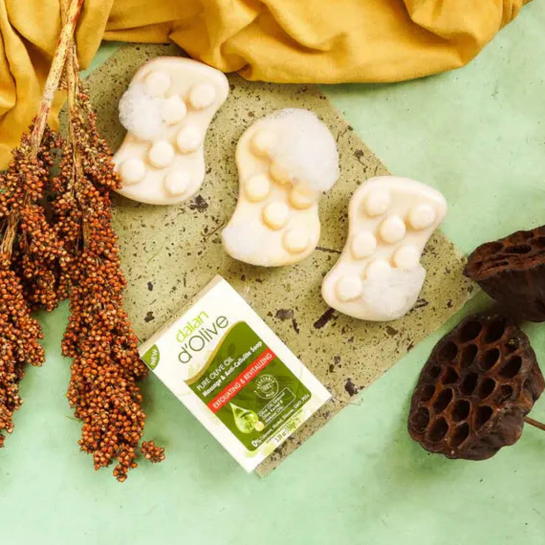 d’Olive Soap Massage Bar