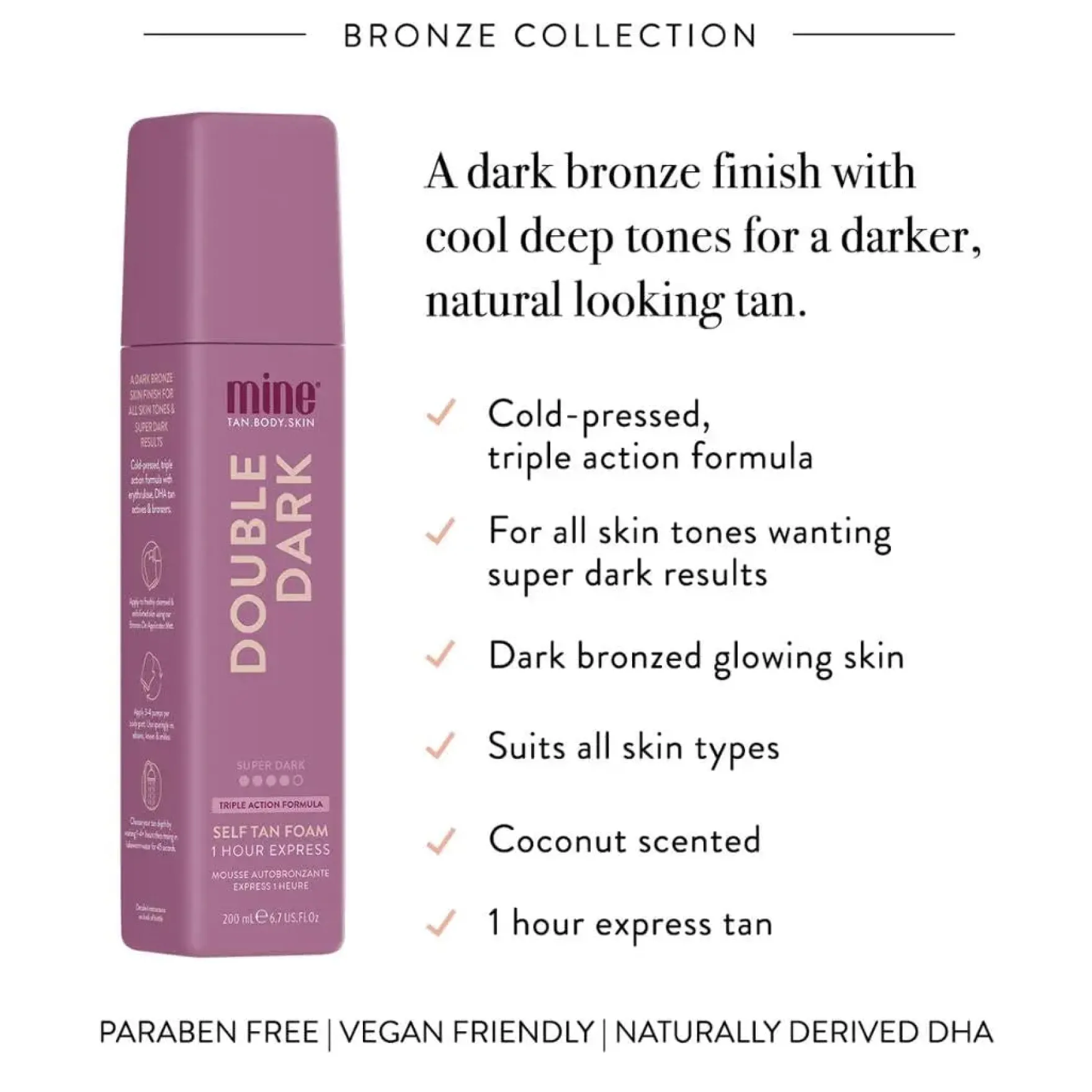 Double Dark Self Tan Foam