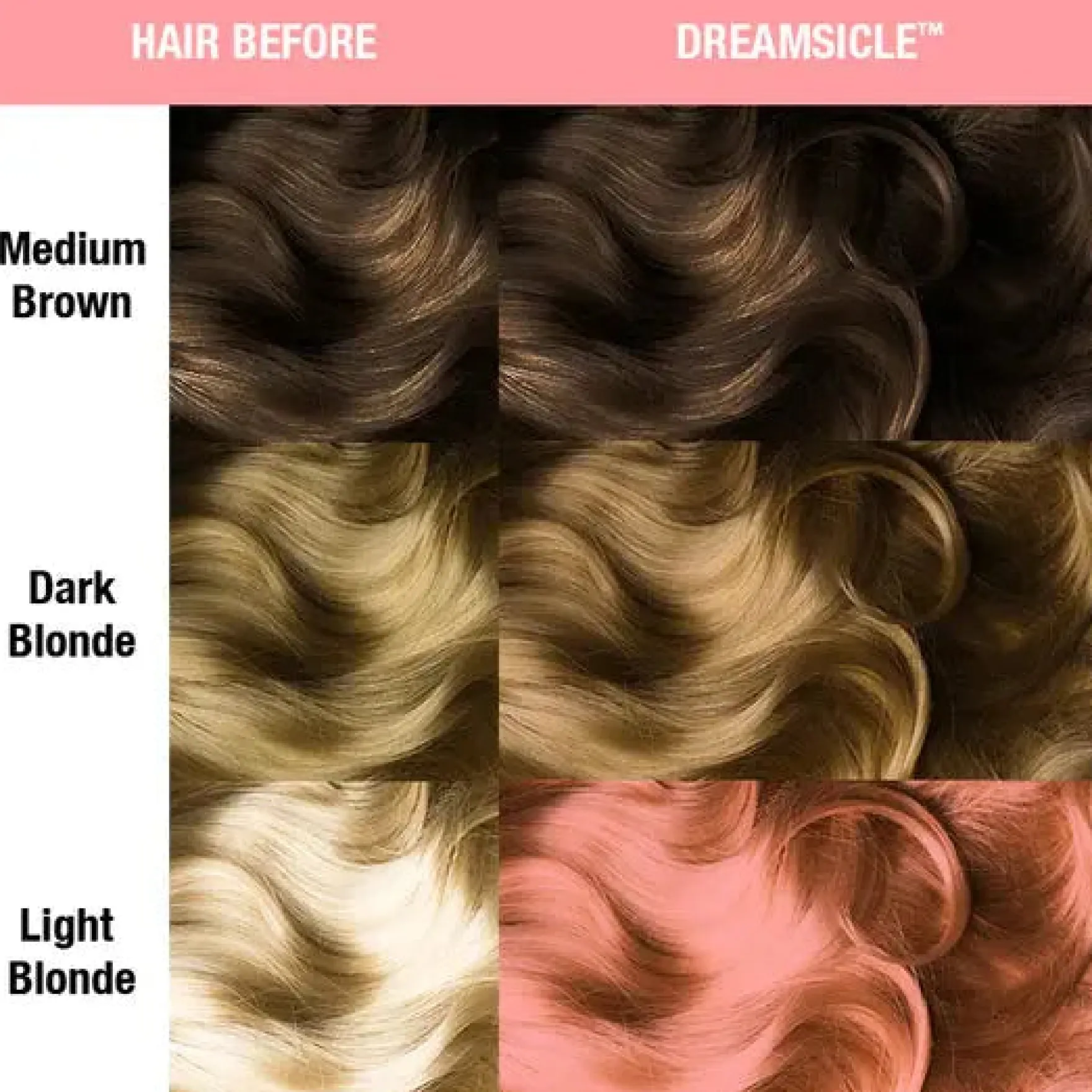 Dreamsicle Hair Color