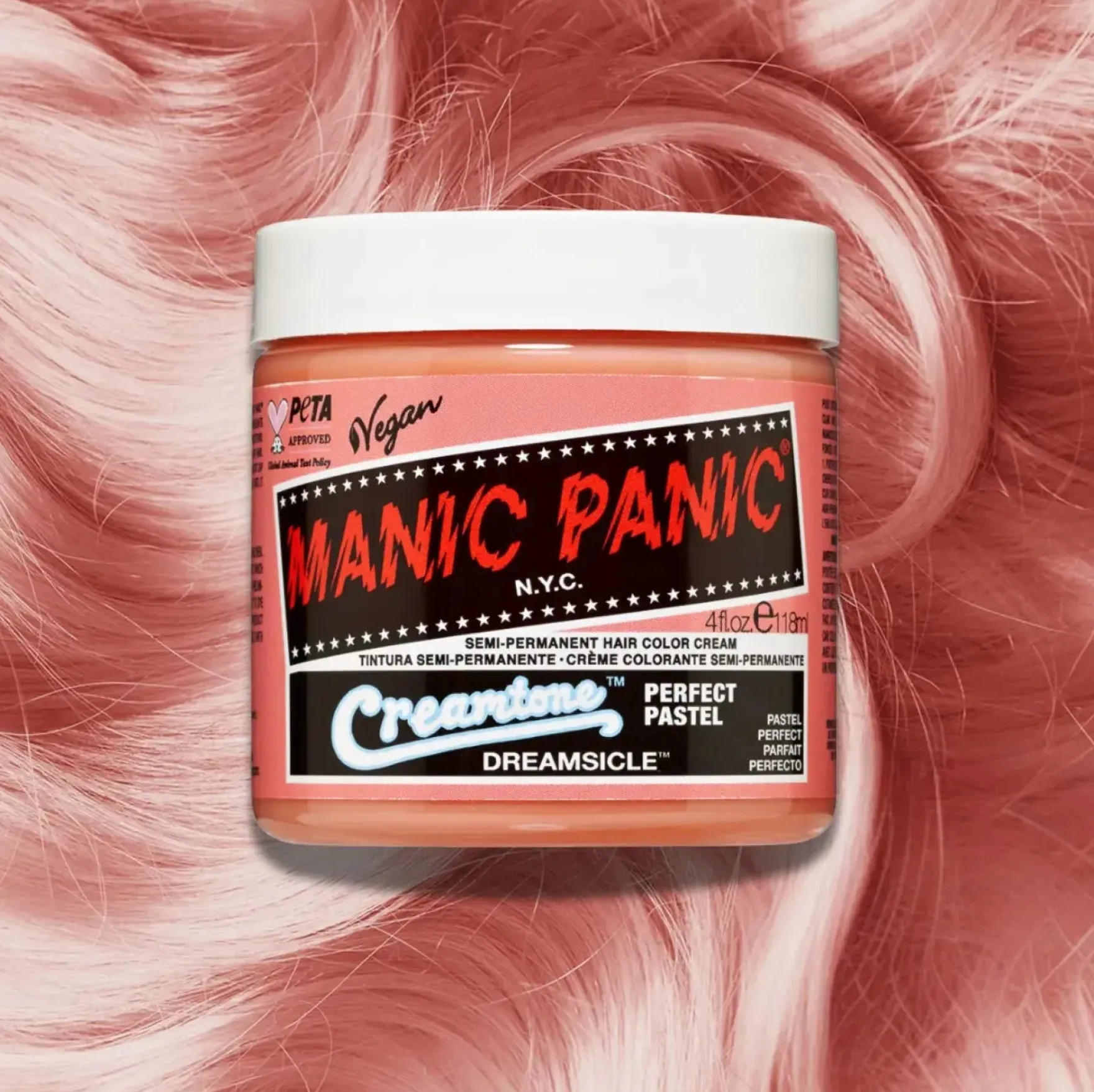 Dreamsicle Hair Color