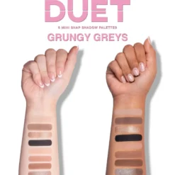 Duet Mini Snap Palette Grungy Greys