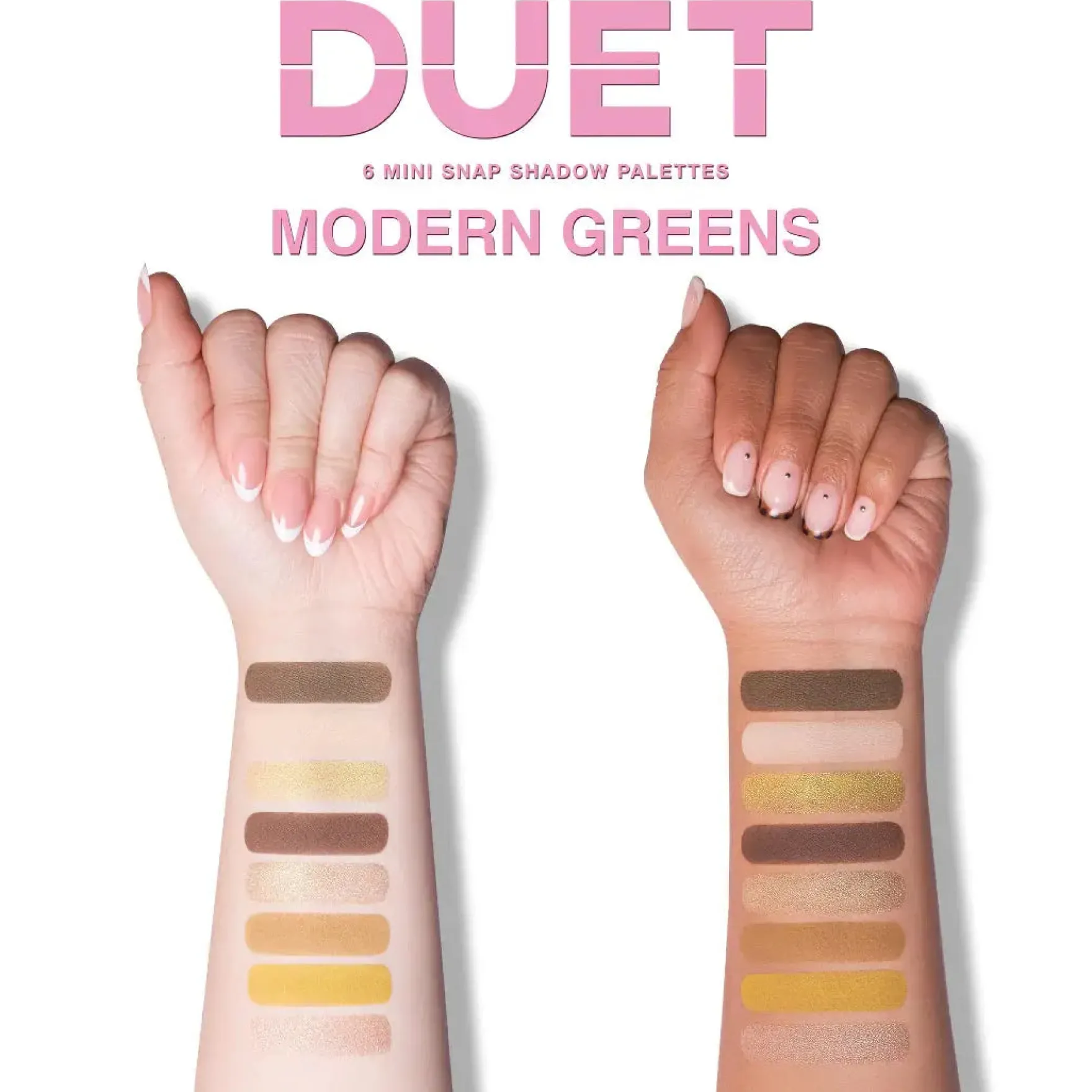 Duet Mini Snap Palette Modern Greens