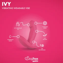 EasyConnect Draagbare Vibrator Ivy AppControlled