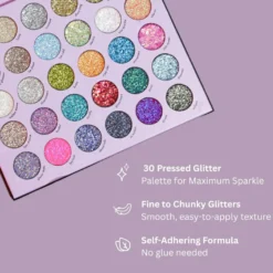 Electric Disco Pressed Glitter Palette