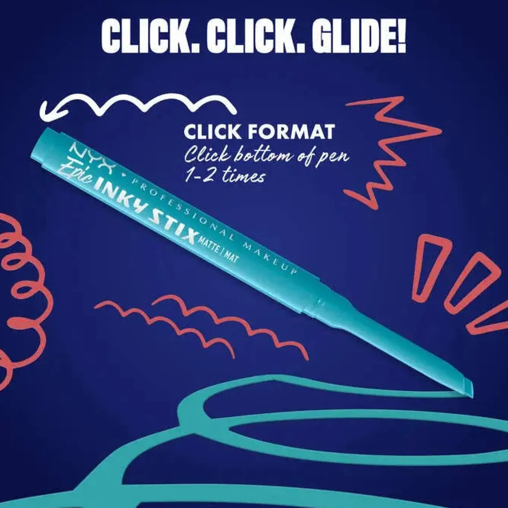 Epic Inky Stix Eyeliner Cyber Cyan