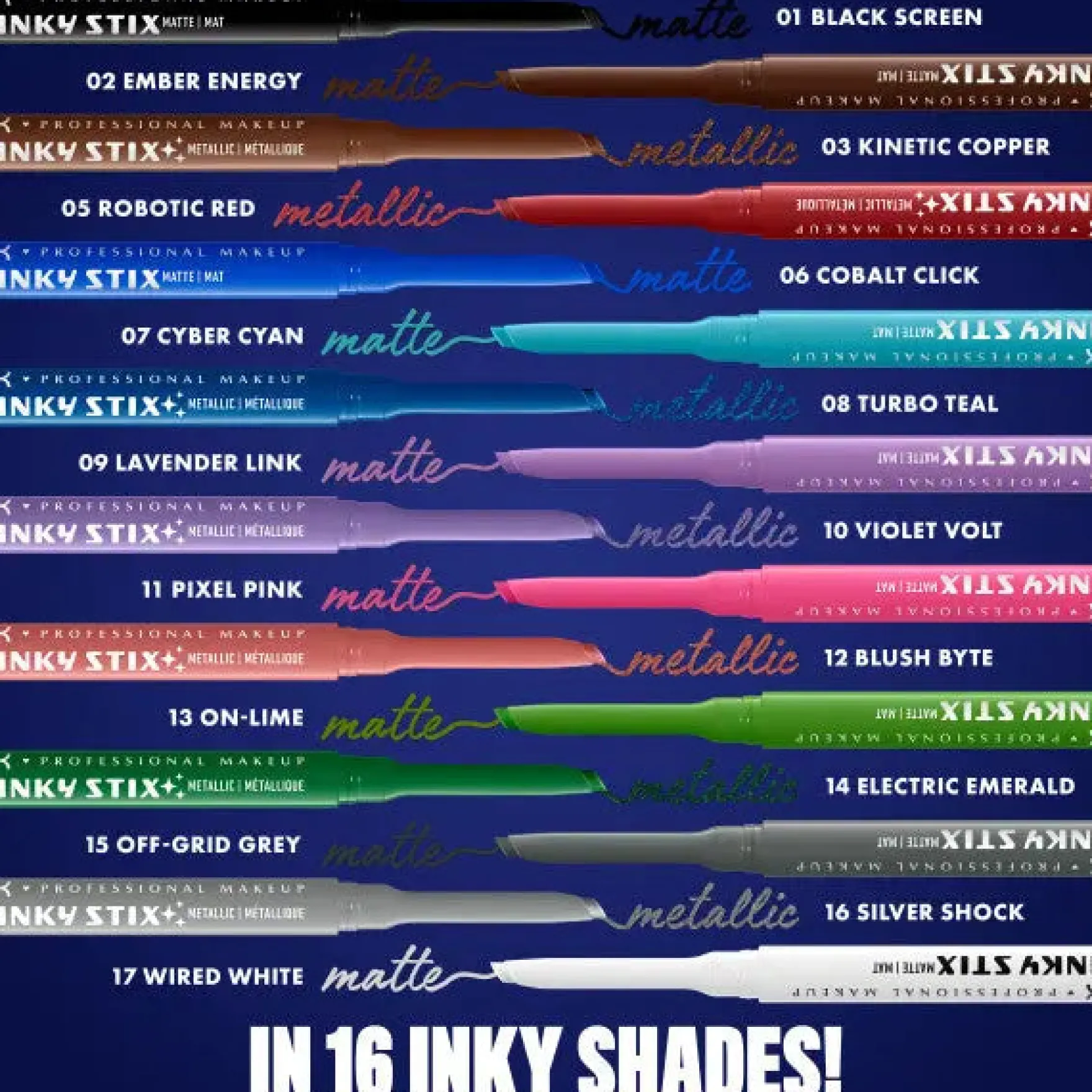 Epic Inky Stix Eyeliner Off-Grid Grey