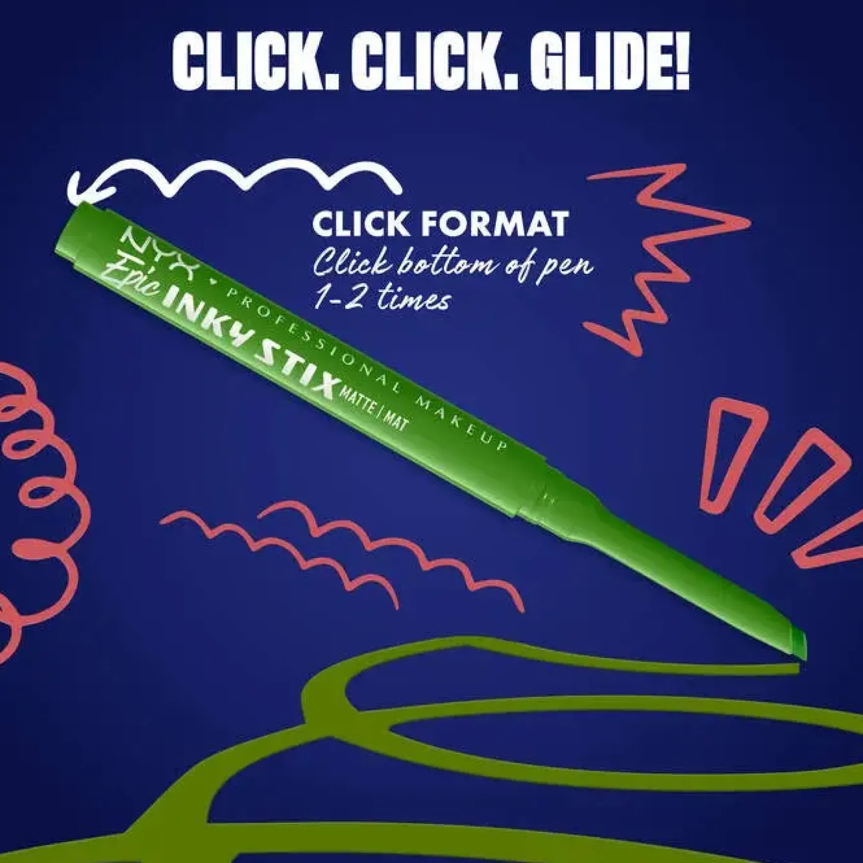 Epic Inky Stix Eyeliner On-Lime