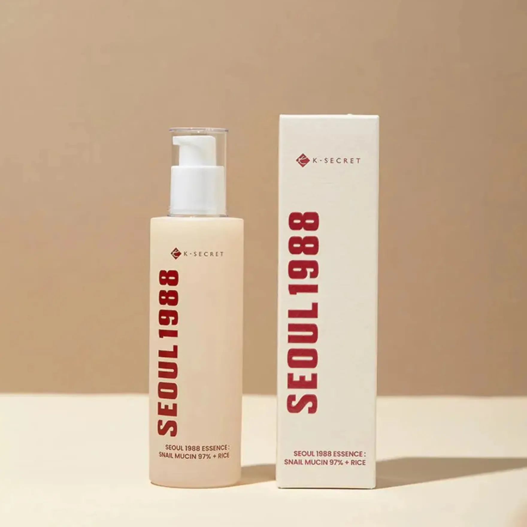 Essence: Snail Mucin 97% + Rice
