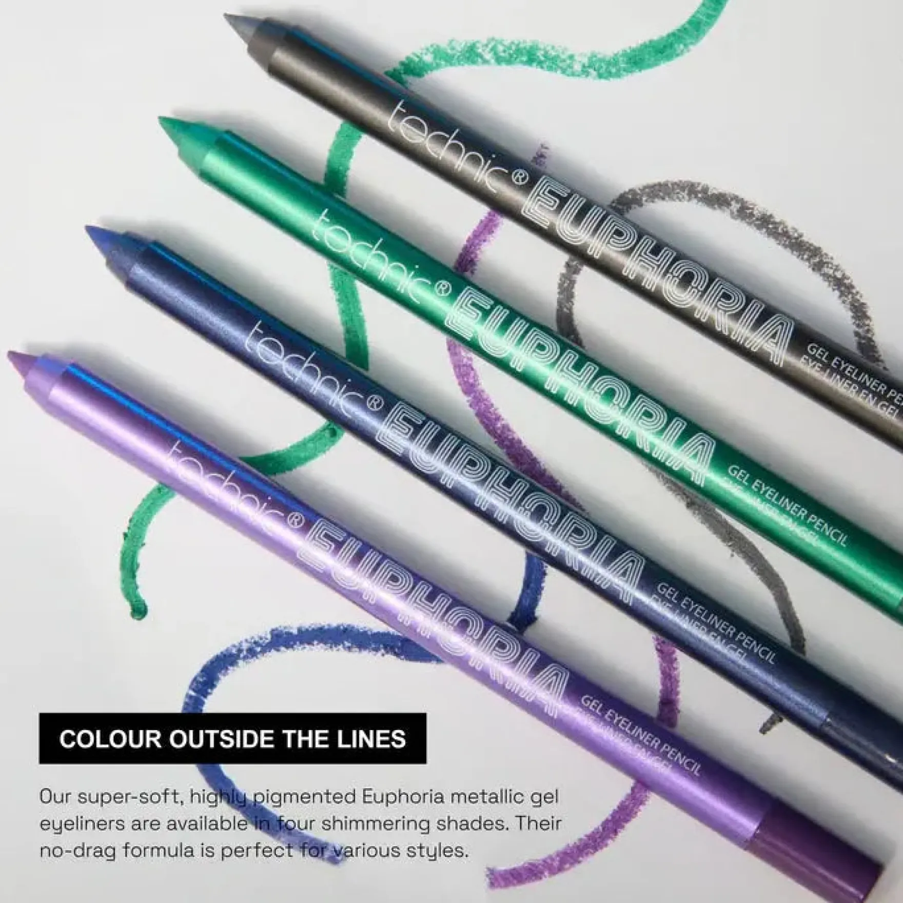 Euphoria Gel Eyeliner Pencil Green