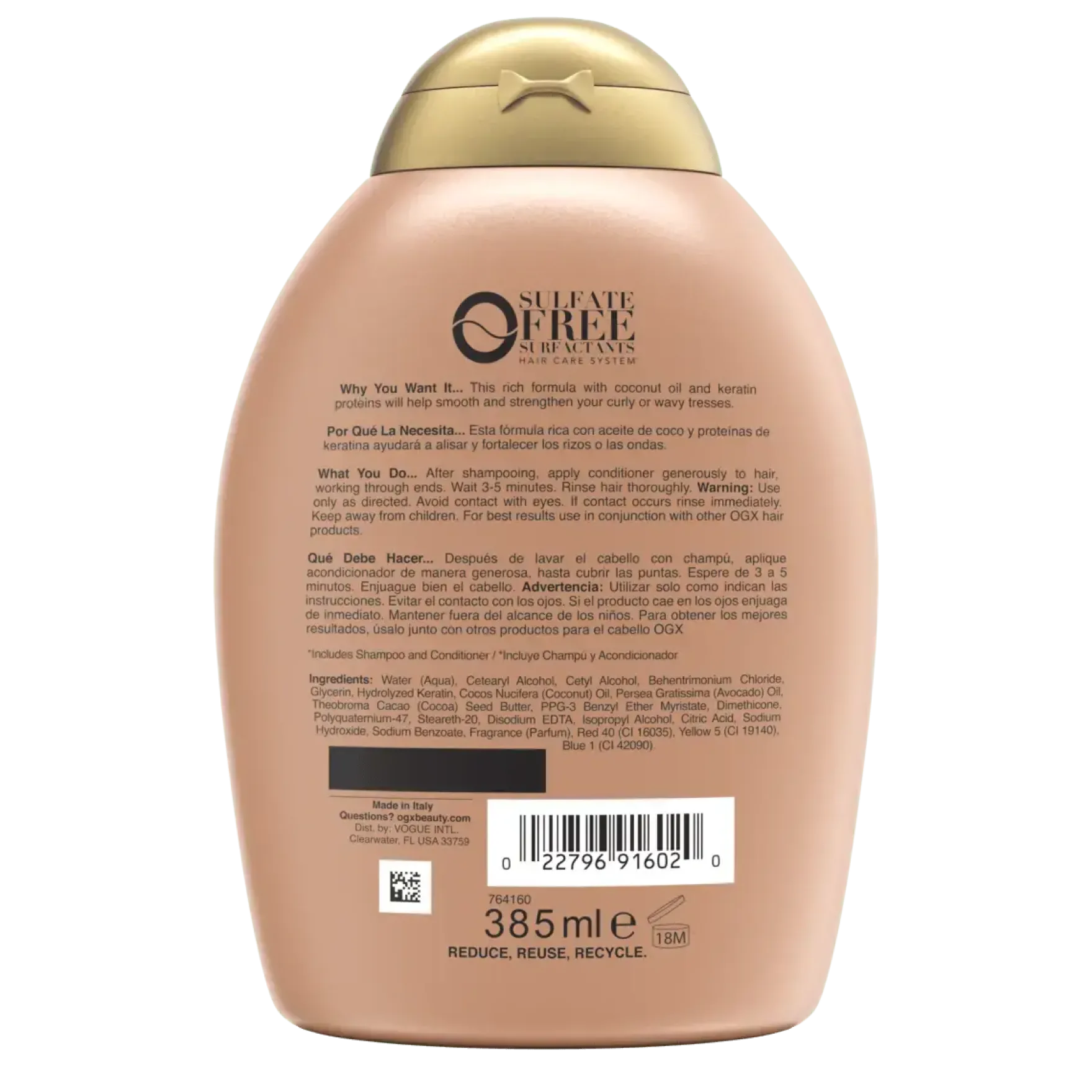 Ever Straight Brazilian Keratin Smooth Conditioner