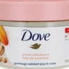 Exfoliating Body Polish Scrub for Silky Skin Oatmeal & Calendula Oil