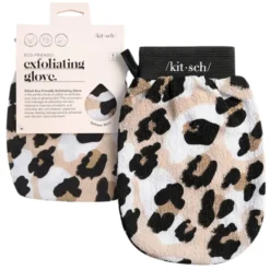Exfoliating Glove Leopard
